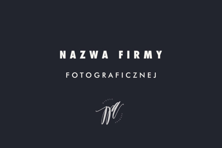 nazwa firmy fotograficznej