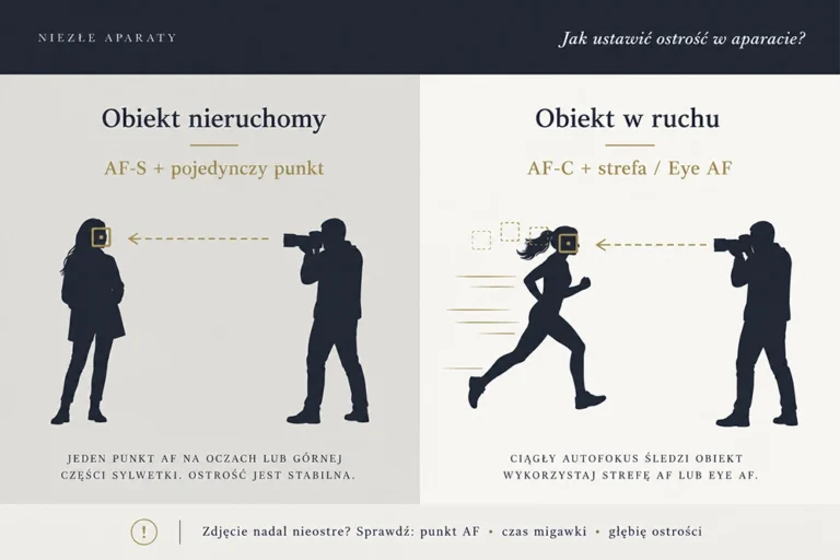 jak ustawić ostrość w aparacie