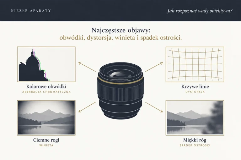Wady optyczne obiektywu – jak rozpoznać