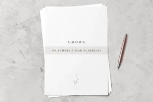 umowa na zdjecia z sesji rodzinnej