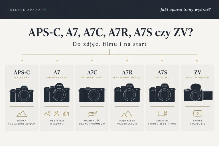 jaki aparat sony alpha wybrac