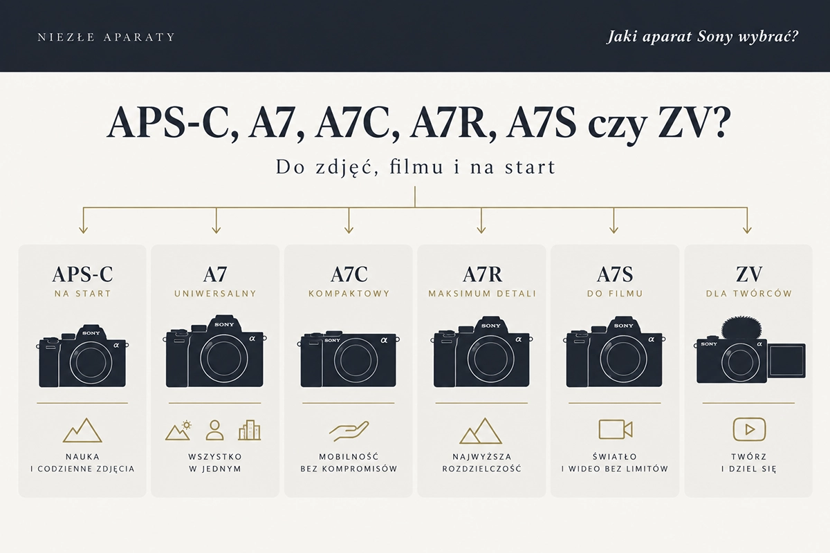jaki aparat sony alpha wybrac